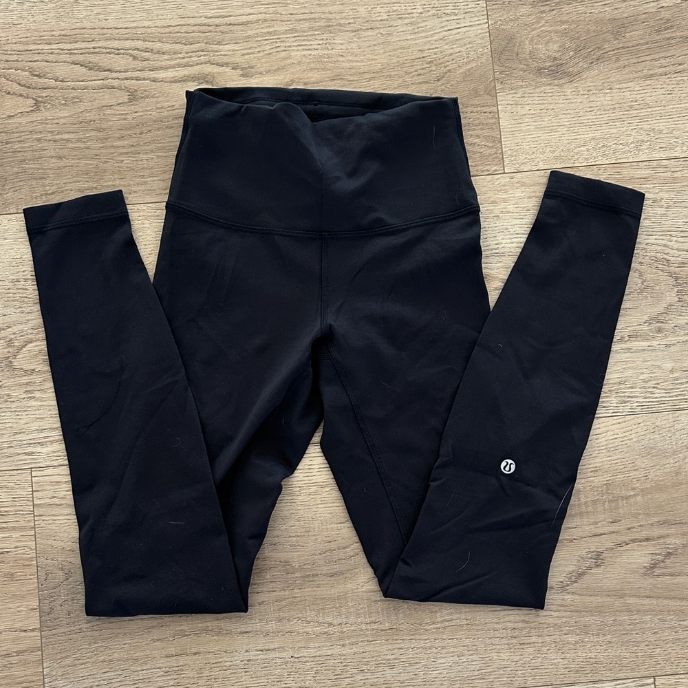 Lululemon wunder train high rise